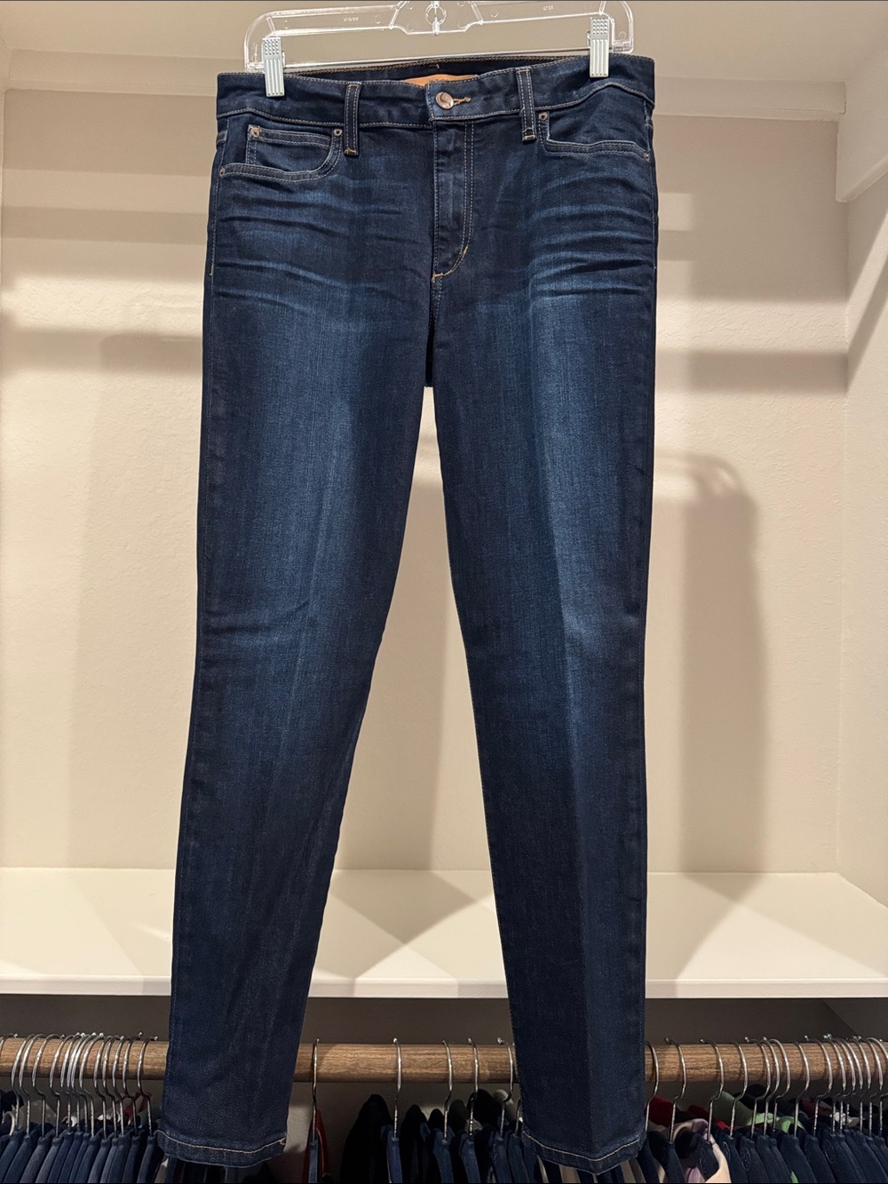Joe's Jeans Dark Indigo “The Icon” Skinny Jeans